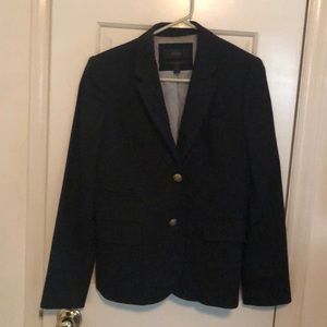Black J. Crew Schoolboy blazer size 6